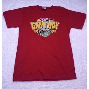 FBC Bolivar Game Day Central Graphic T-Shirt Men's Size S Red Gildan